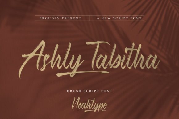 Ashly Tabitha: A Modern Script Handwritten Font for Editorial Design and Digital Publishing