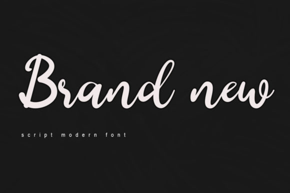 Brand New: A Stylish Script Font for Handmade Labels, Invitations, and Packaging