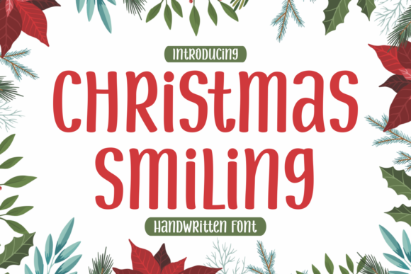 Christmas Smiling: A Festive Handwritten Font for Editorial Design and Digital Publishing
