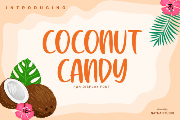 Coconut Candy Font: A Friendly Handwritten Typeface for Small Business Branding