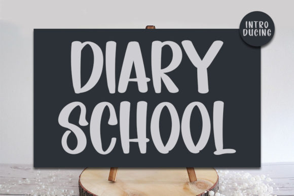Diary School: A Sweet Handwritten Font for Crafty Makers and Etsy Sellers