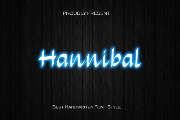 Hannibal: A Natural Handwritten Font That Elevates Maker Branding