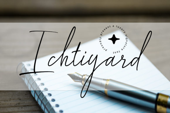 Ichtiyard: A Handwritten Font That Elevates Campaign Visuals