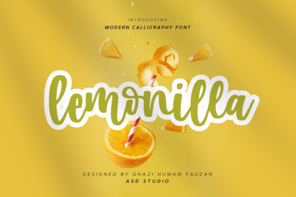 Lemonilla: A Quirky Handwritten Font for Unique Branding Projects