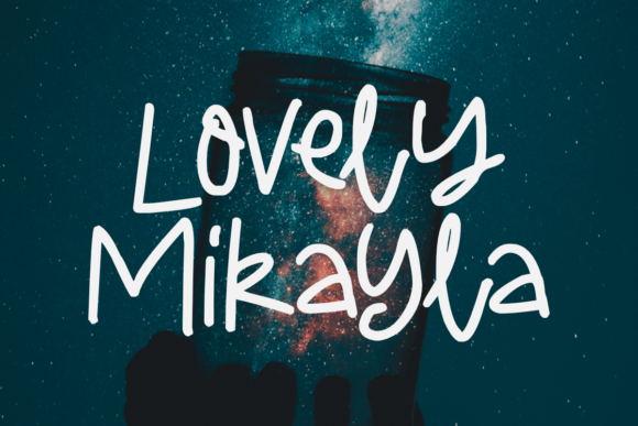 Lovely Mikayla: A Bouncy Handwritten Font for Campaign Graphics That Pop