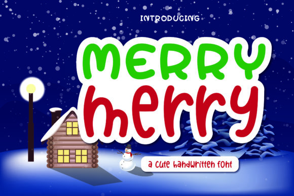 Merry Merry: A Sweet Handwritten Font for Scroll-Stopping Digital Designs