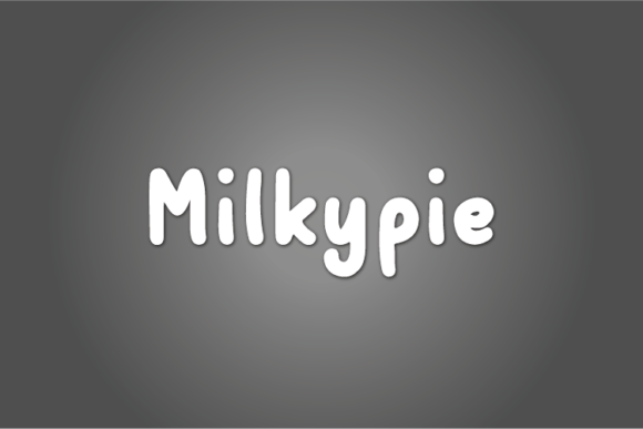 Milkypie: A Versatile Handwritten Font for Creative Design