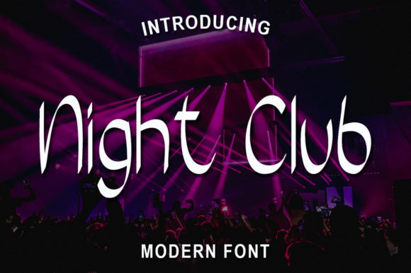 Night Club Font: A Web Designer’s Layout Test