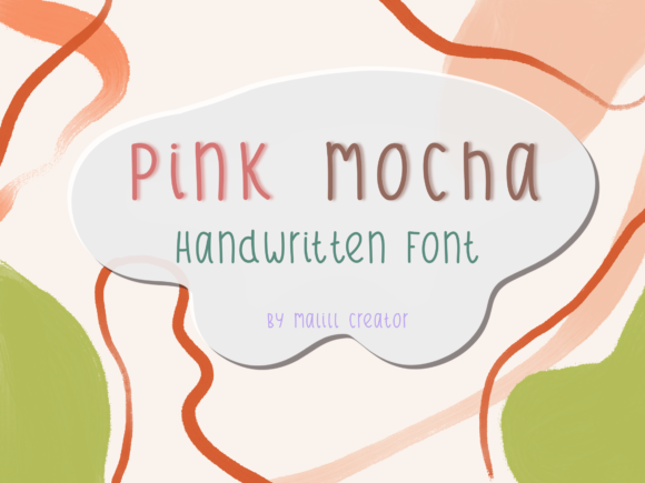 Pink Mocha: A Cute Handwritten Font for Authentic Brand Typography