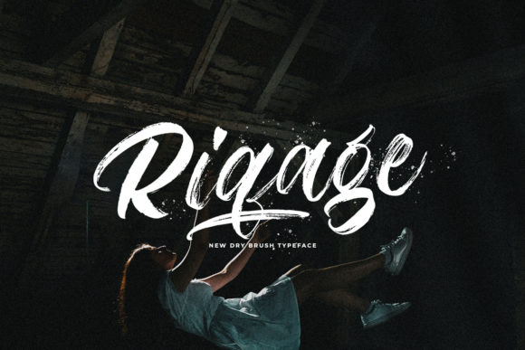 Riqage Font: Authentic Handwritten Style for Makers