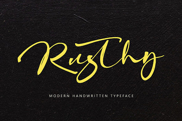 Rusthy Font: Elevating Small Business Brand Identity