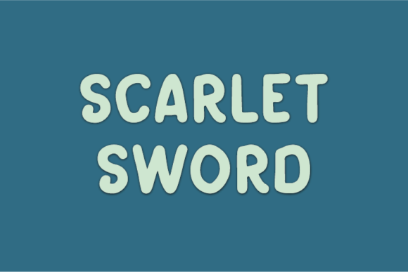 Scarlet Sword: A Versatile Handwritten Font for Modern Web Design