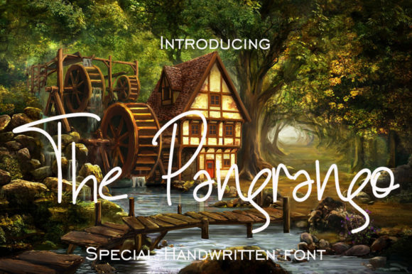 The Pangrango: A Handwritten Font for Elegant Branding and Modern Typography